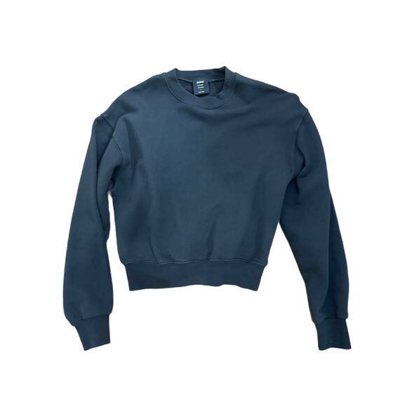 Skims Size Small Midnight Pullover Sweater No Hoodie 100% Cotton AP-POV-0839 - Picture 11 of 11